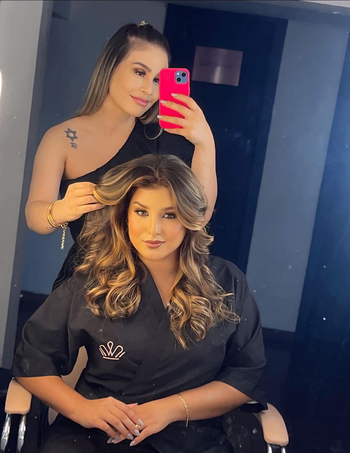 Resultado de mechas por Luandra Lima